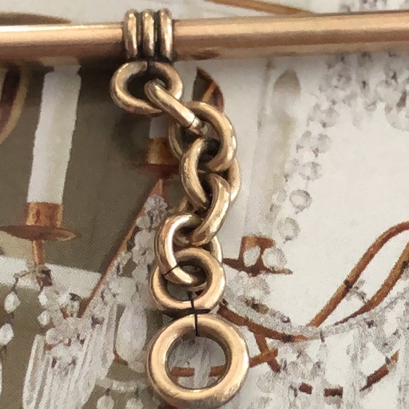 Edwardian watch chain toggle/charm - Picture 17 of 17